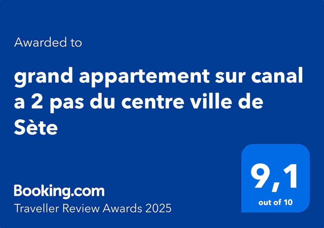 Location saisonnière d'un appartement à Sète Extérieur photo