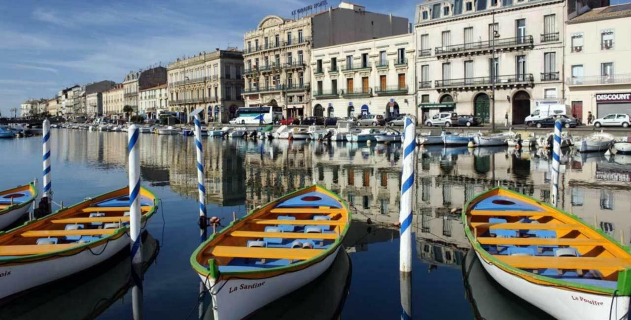 Location saisonnière d'un appartement à Sète Extérieur photo